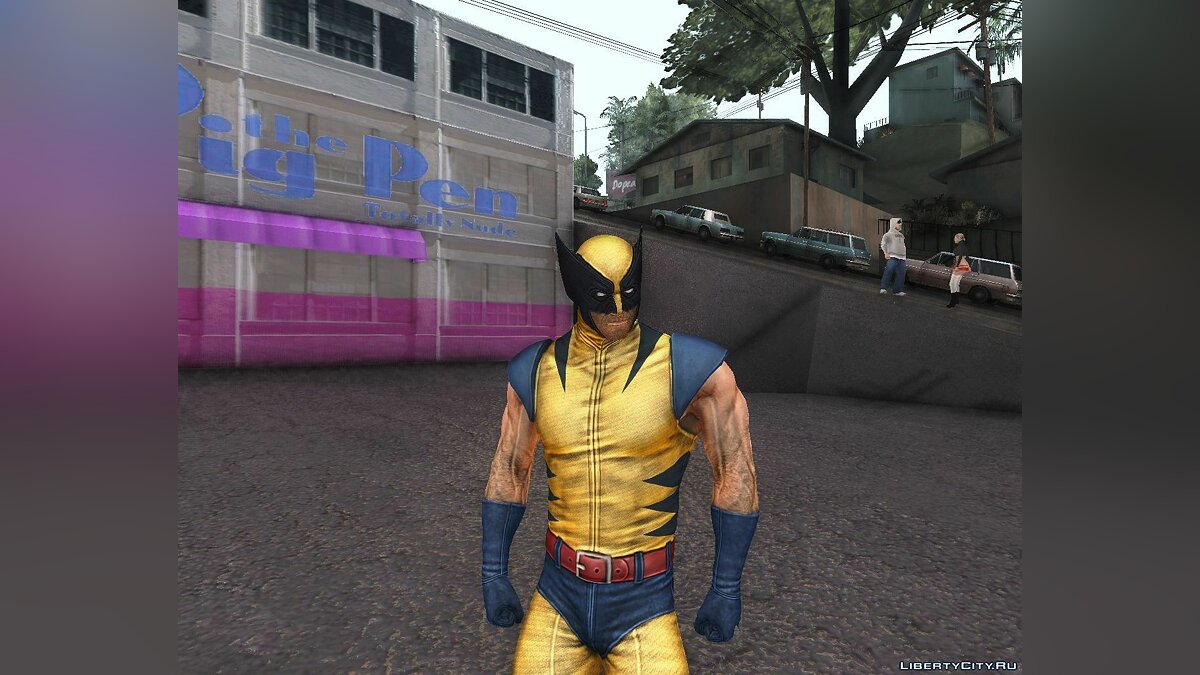 Скачать X-men Origins: Wolverine [Skins Pack] для GTA San Andreas