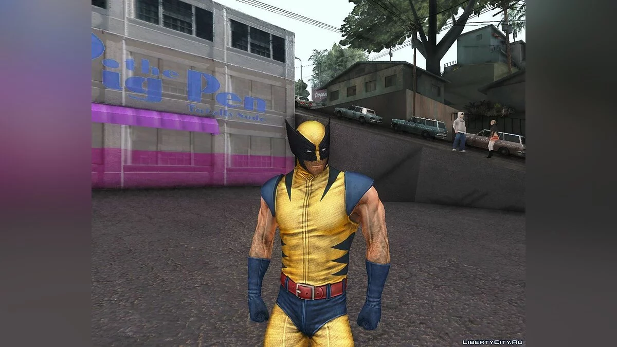 X-men Origins: Wolverine [Skins Pack] / GTA San Andreas