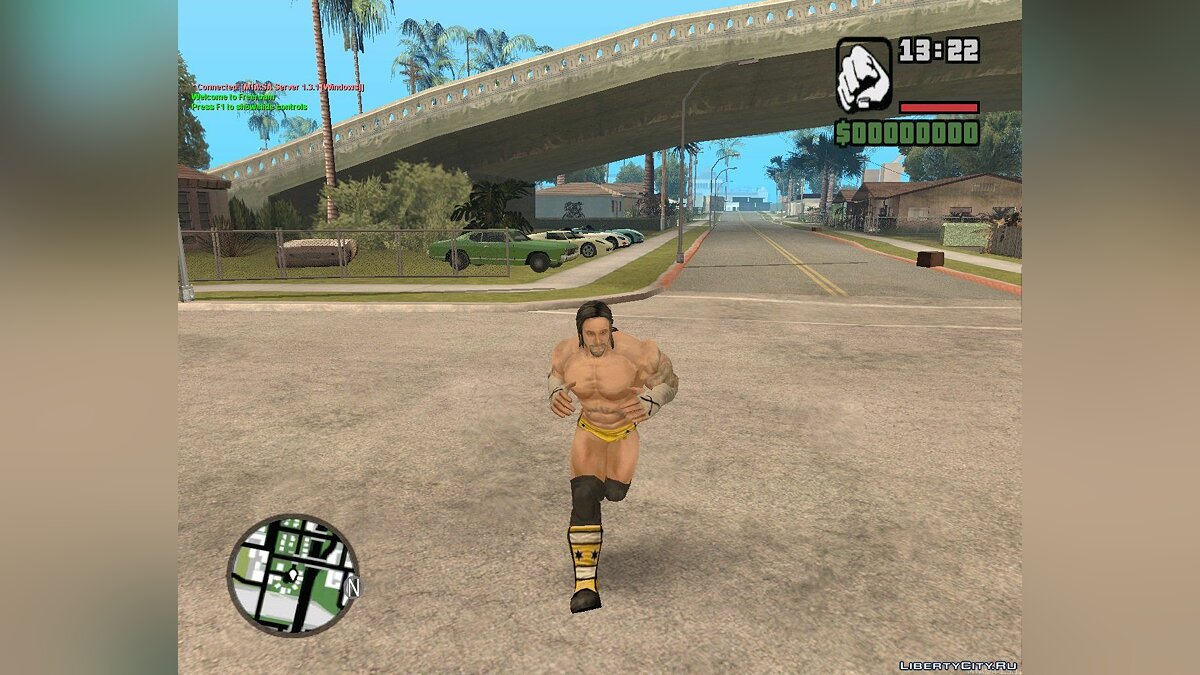 Скачать CM Punk from Wii WWE All Stars для GTA San Andreas