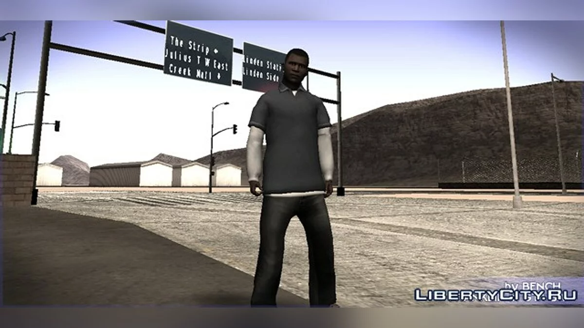 Франклин из GTA 5 (Конкурсная работа) / GTA San Andreas