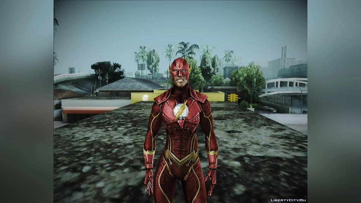 Sinestro and Flash / GTA San Andreas