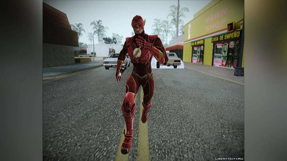 Sinestro and Flash / GTA San Andreas