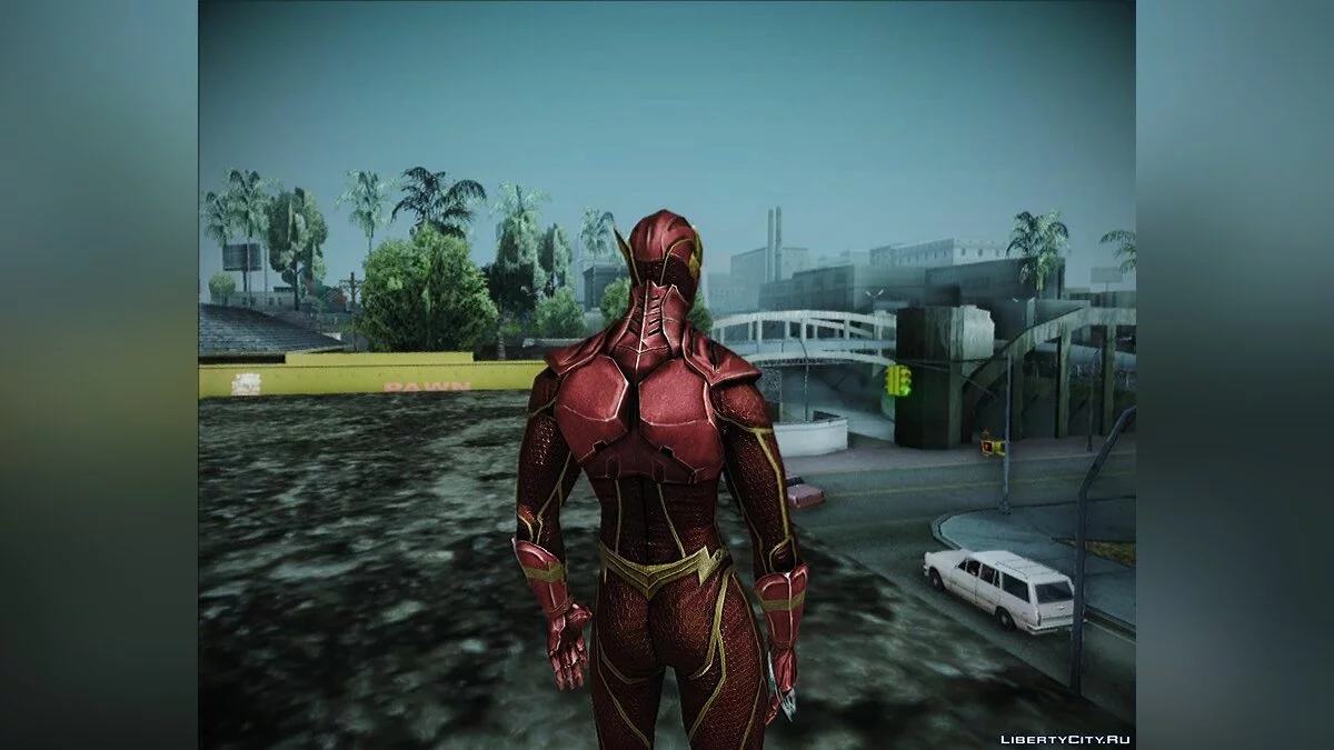 Sinestro and Flash / GTA San Andreas