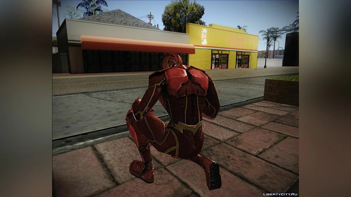 Sinestro and Flash / GTA San Andreas