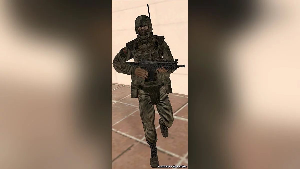 Солдат противника, конверт из AA3 / GTA San Andreas