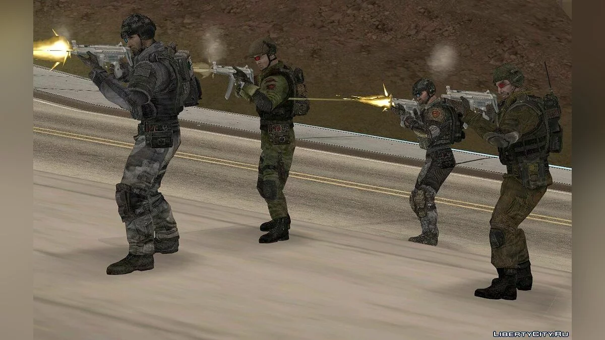 Солдаты, конверт из FoW / GTA San Andreas