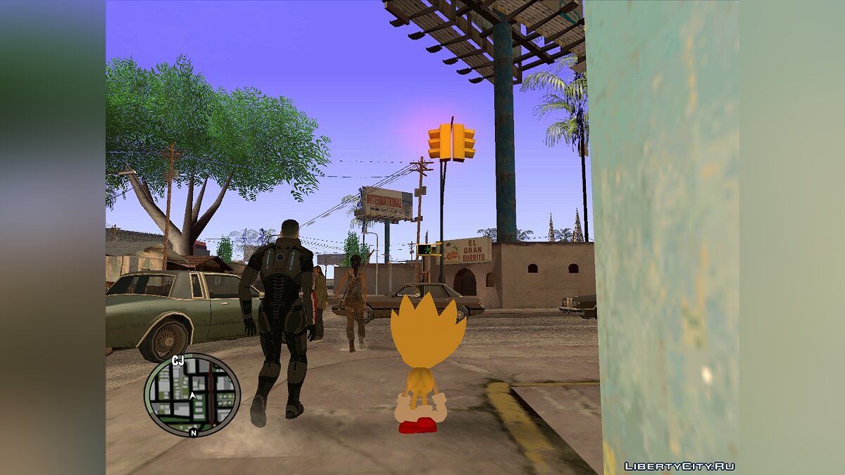 Скачать Super Sonic Classic для GTA San Andreas