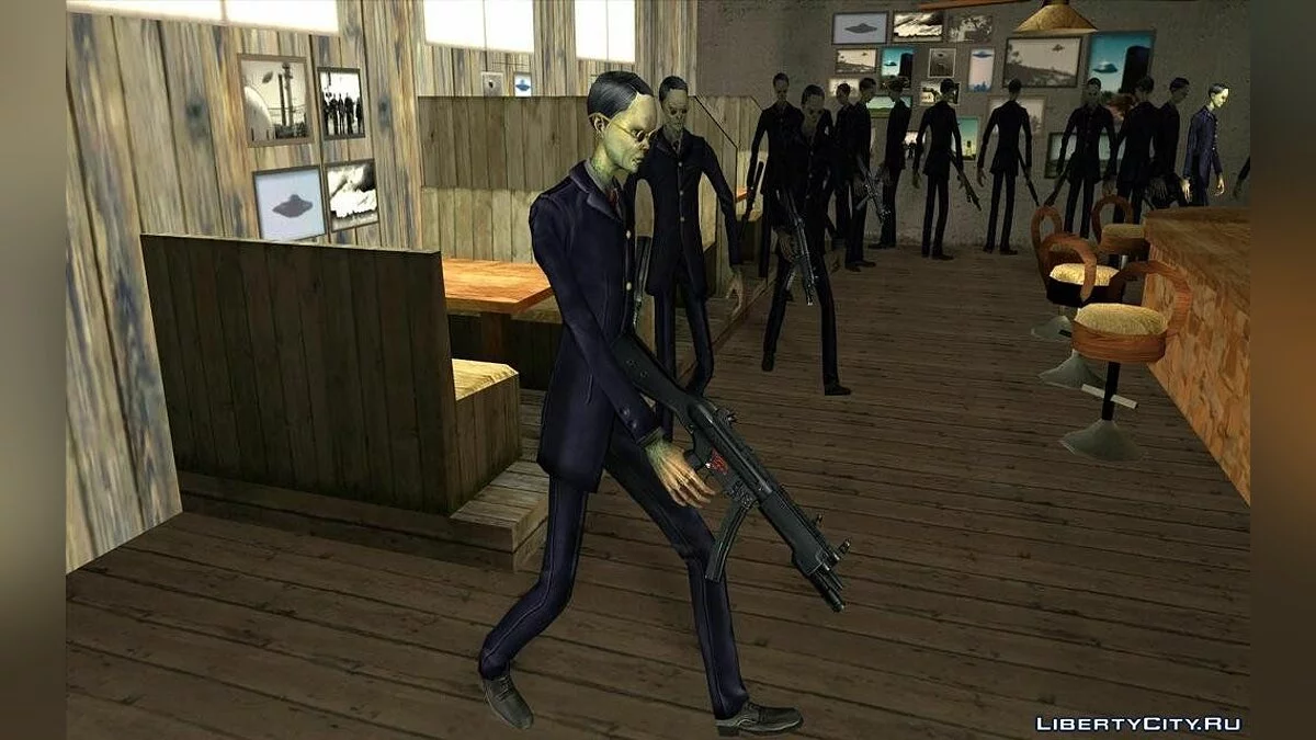 "Тощий", конверт из XCOM / GTA San Andreas