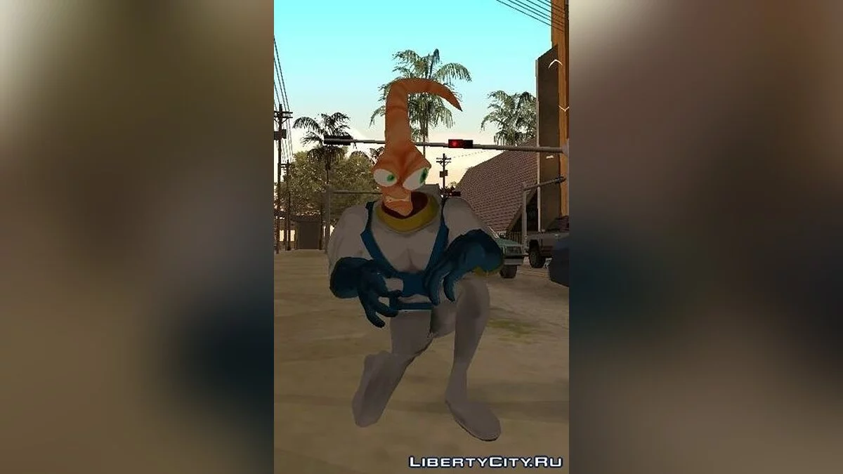 Earthworm Jim / GTA San Andreas