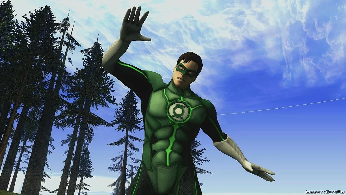 Green Lantern / GTA San Andreas