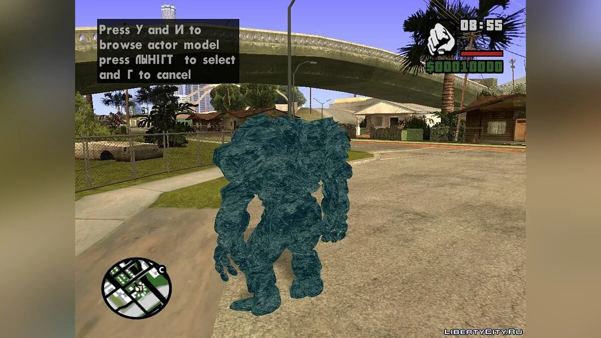 Ледяной голем из Gothic 3 / GTA San Andreas