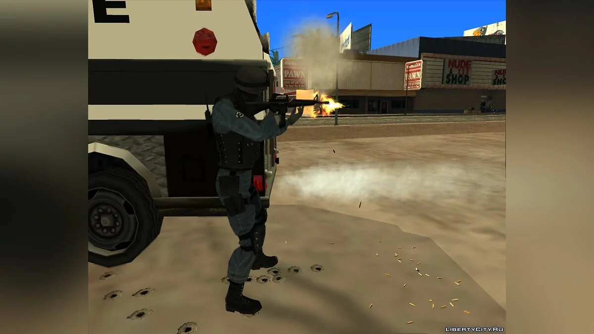 Los Angeles S.W.A.T. Skin / GTA San Andreas