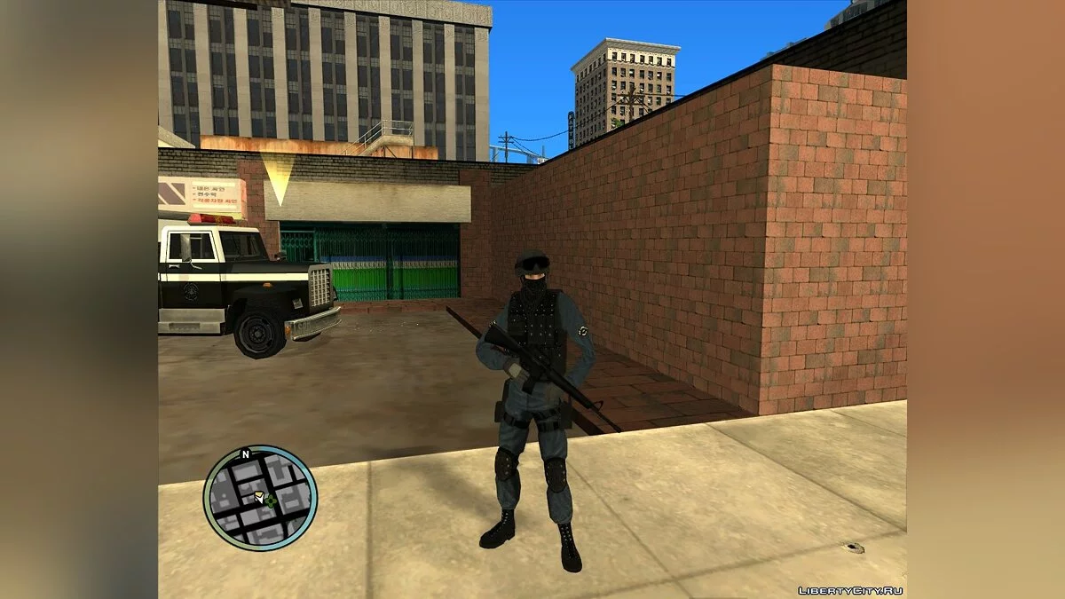 Los Angeles S.W.A.T. Skin / GTA San Andreas