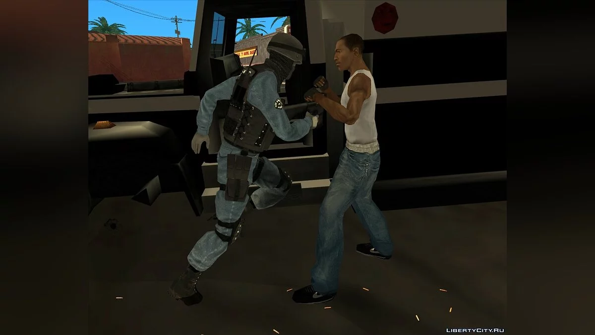 Los Angeles S.W.A.T. Skin / GTA San Andreas