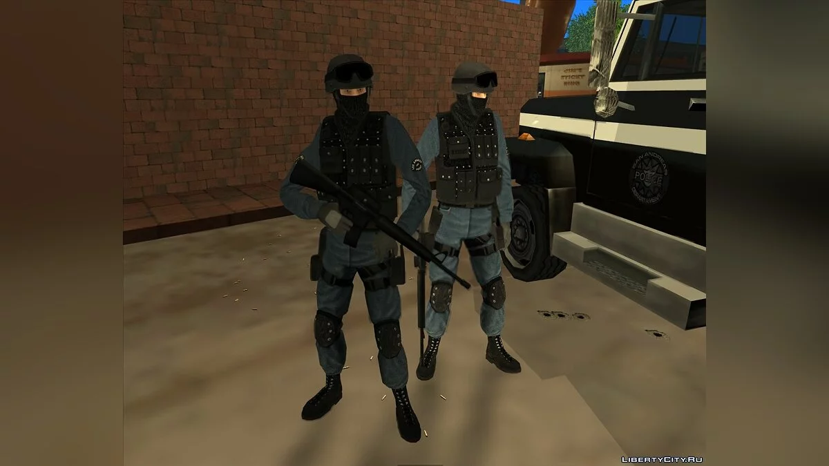 Los Angeles S.W.A.T. Skin / GTA San Andreas