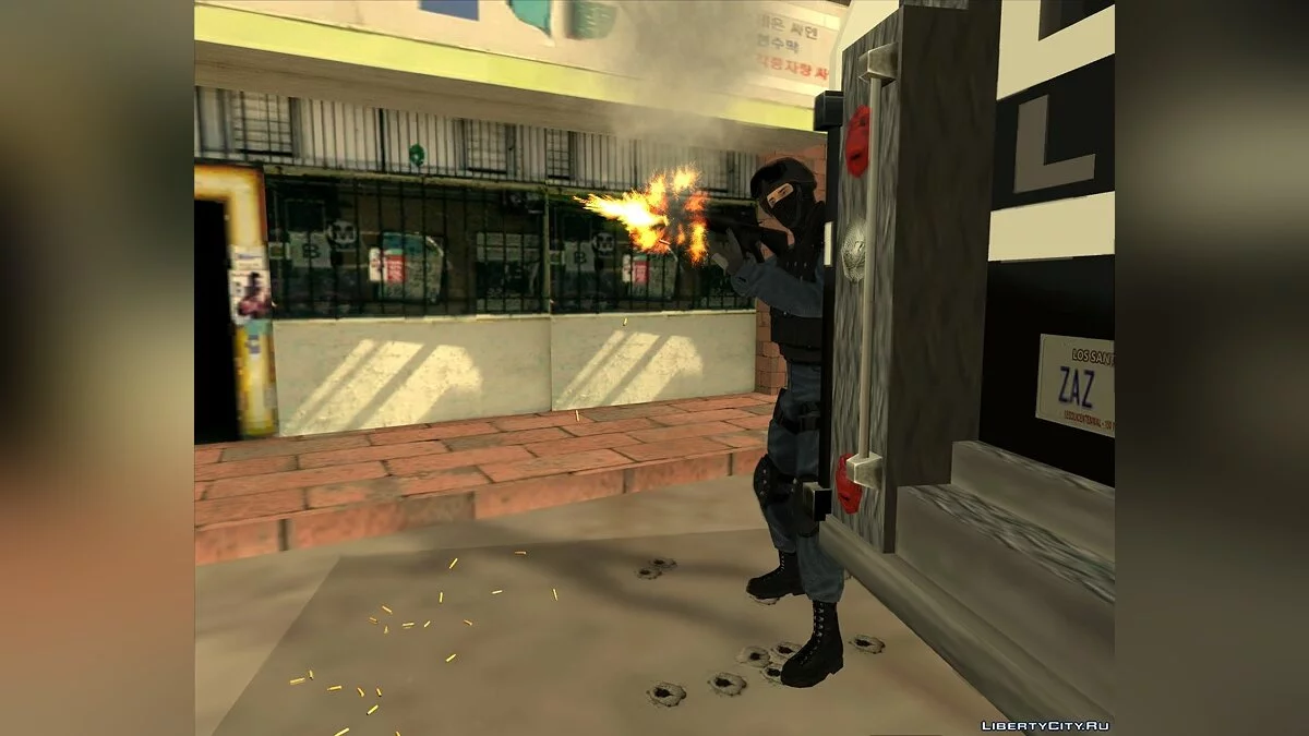 Los Angeles S.W.A.T. Skin / GTA San Andreas