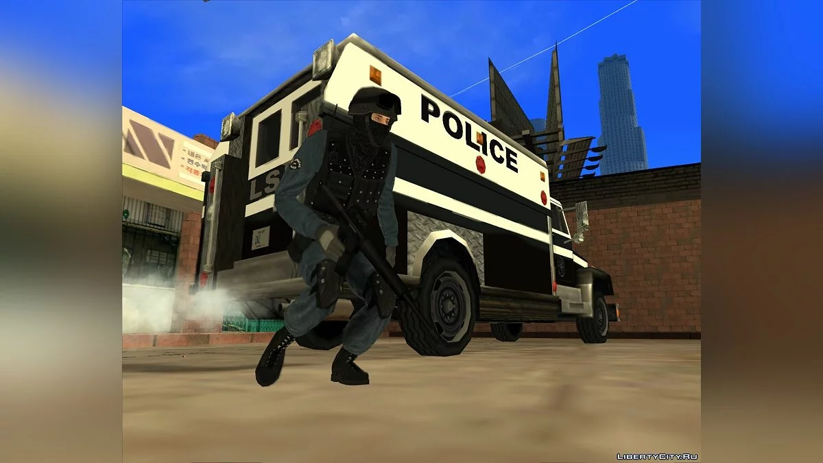 Los Angeles S.W.A.T. Skin / GTA San Andreas