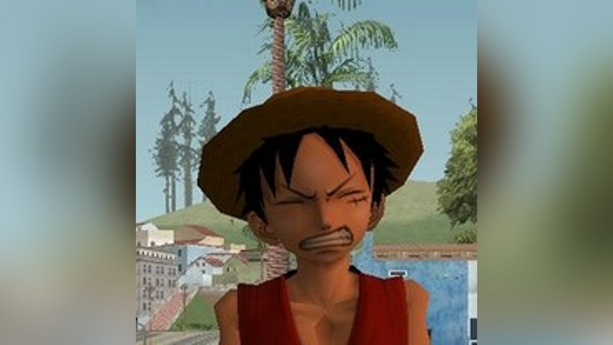 Скачать Monkey D Luffy для GTA San Andreas