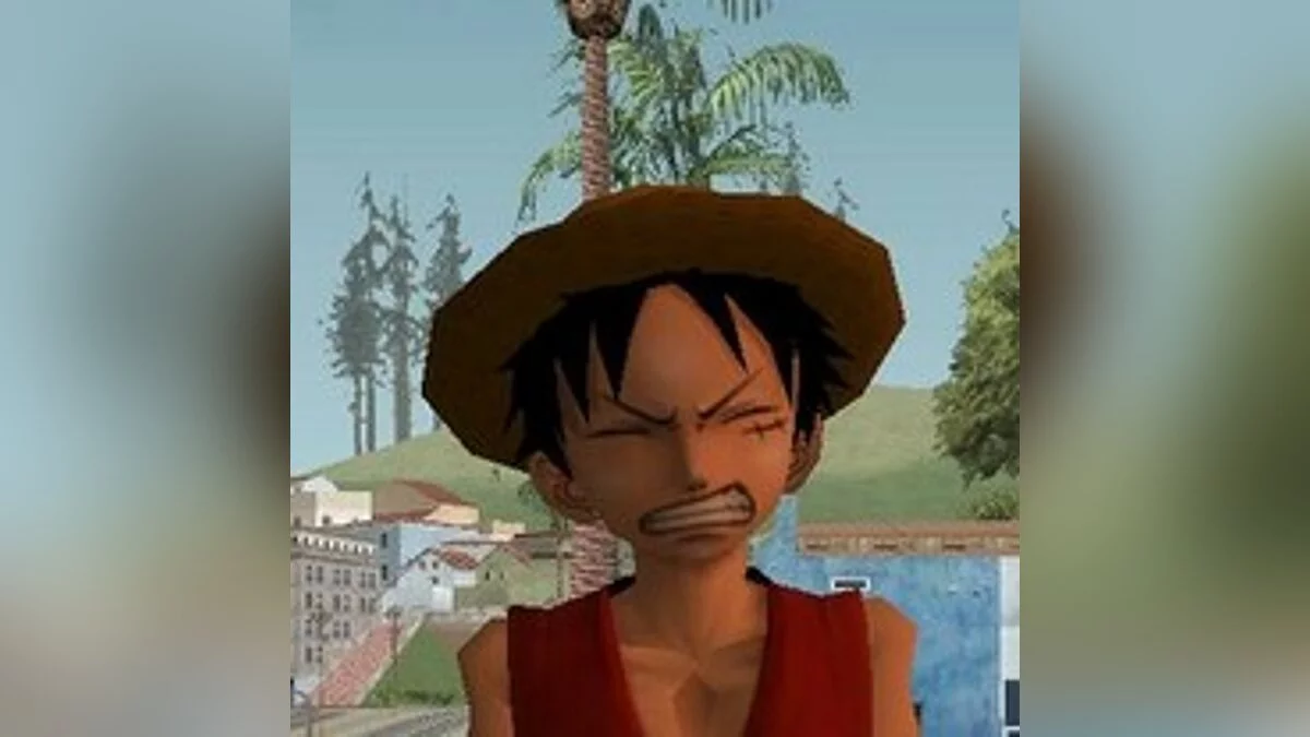 Monkey D Luffy  / GTA San Andreas