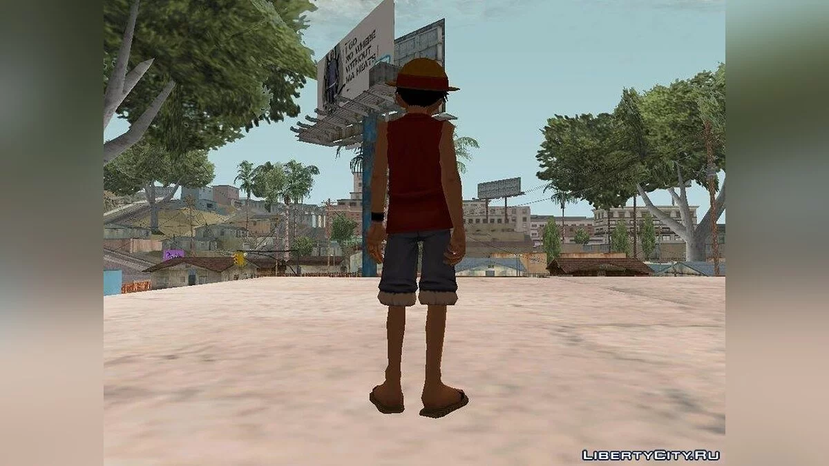 Monkey D Luffy  / GTA San Andreas