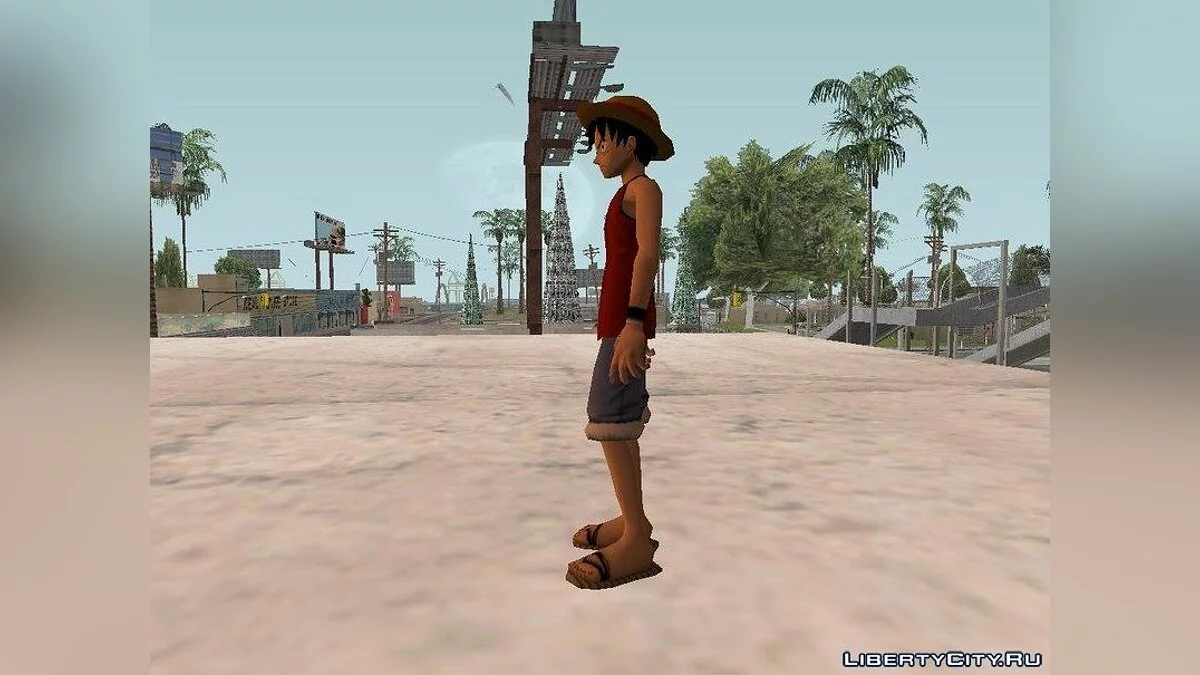 Monkey D Luffy  / GTA San Andreas