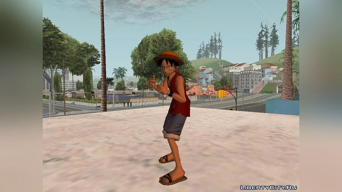 Monkey D Luffy  / GTA San Andreas