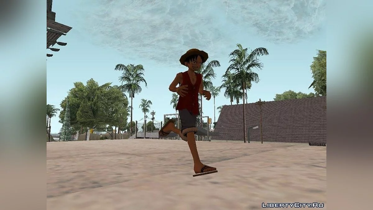Monkey D Luffy  / GTA San Andreas