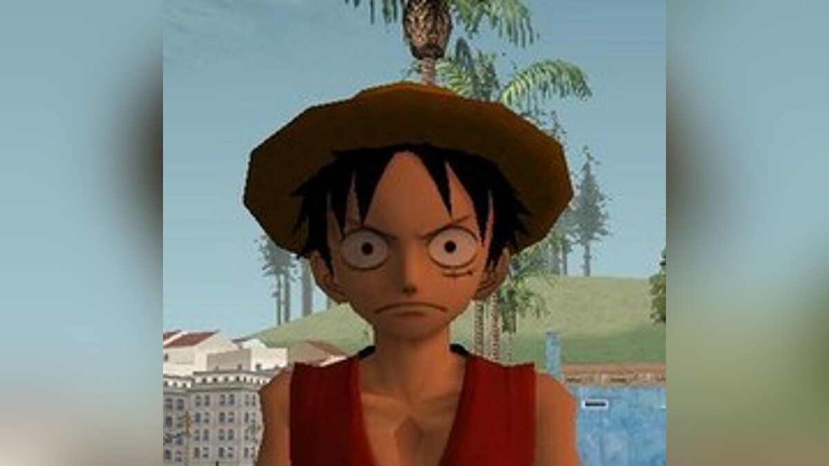 Скачать Monkey D Luffy для GTA San Andreas