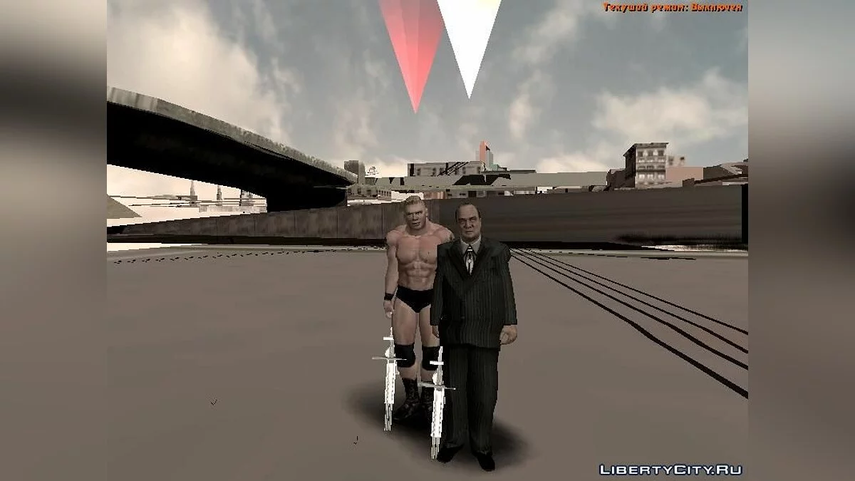Paul Heyman SvR 2008 ps2 / GTA San Andreas