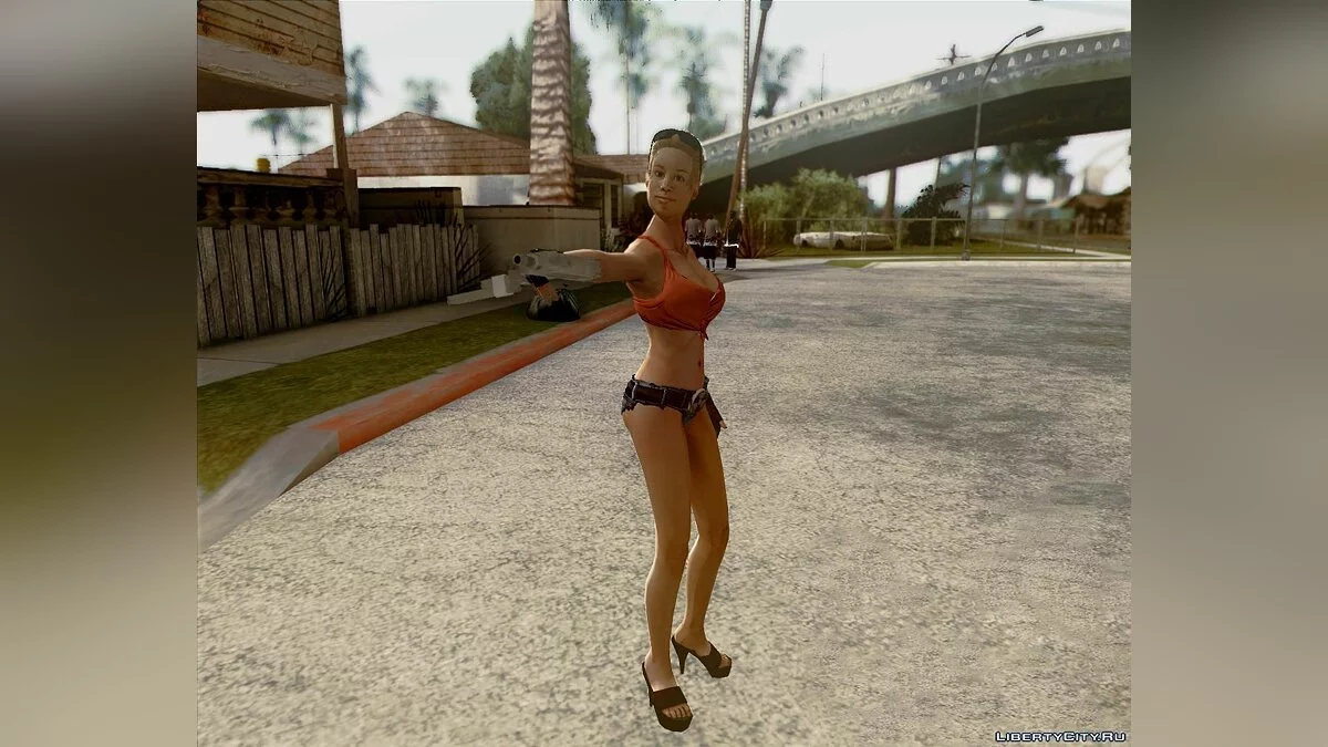 The girl of Duke Nukem / GTA San Andreas