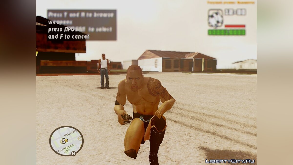 Скачать The Rock 2003 from Here Comes The Pain для GTA San Andreas