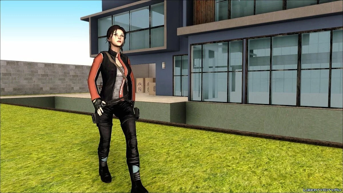 Tomb Raider 2013 Lara Biker / GTA San Andreas