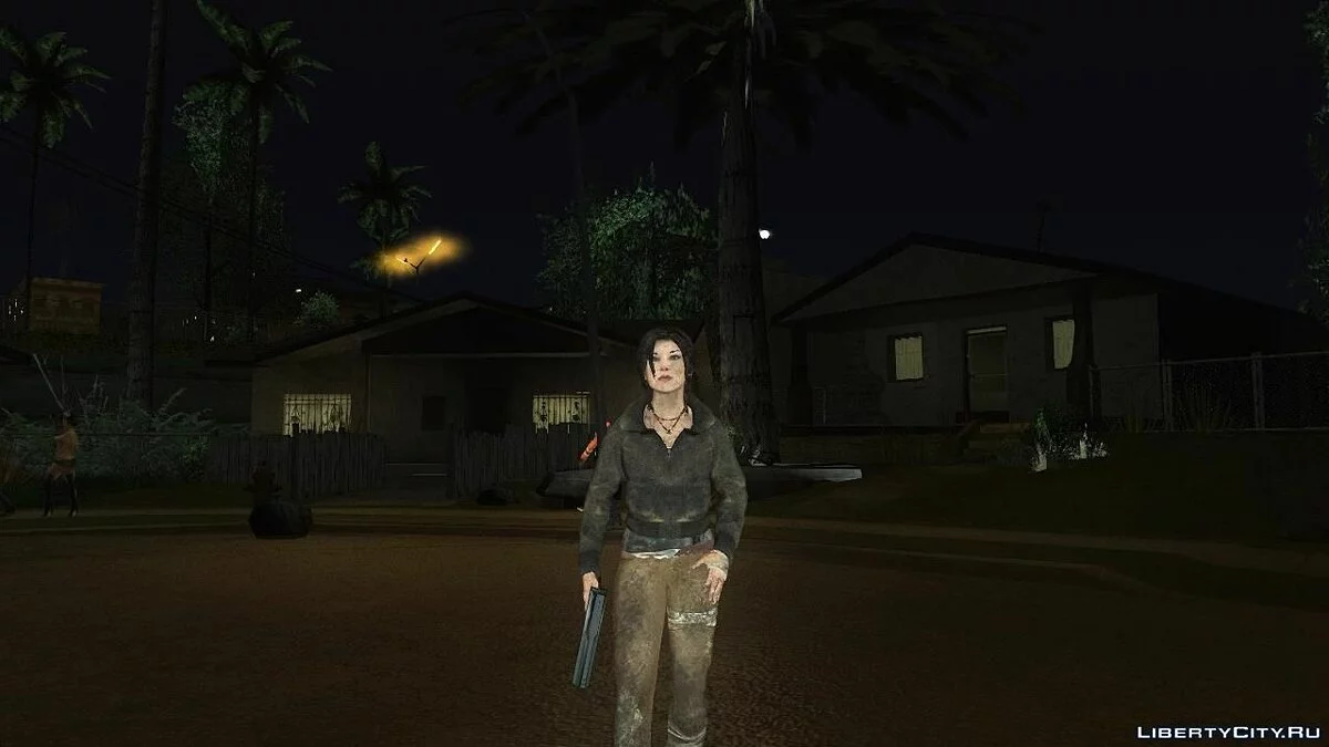 Tomb Raider 2013 Lara Croft Aviatrix Outfit / GTA San Andreas