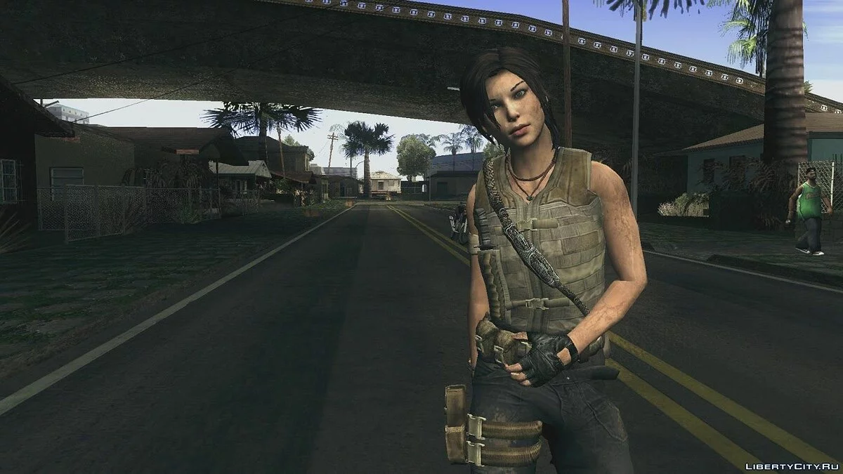 Tomb Raider 2013 Lara Croft Guerilla Outfit / GTA San Andreas