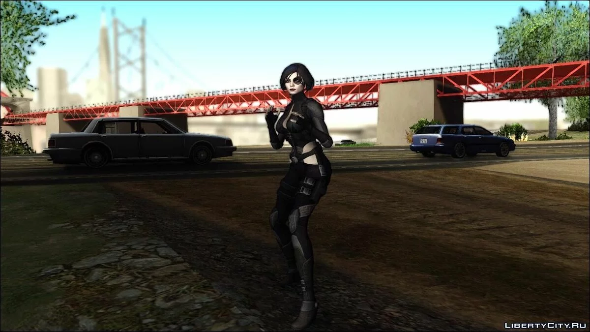 Deadpool Domino / GTA San Andreas