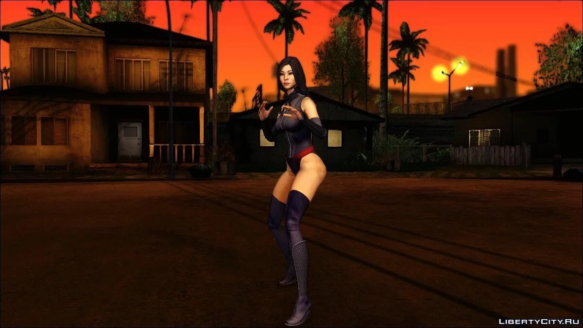 Deadpool Psylocke / GTA San Andreas