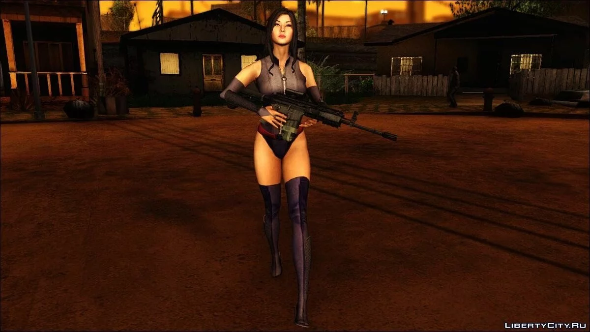 Deadpool Psylocke / GTA San Andreas
