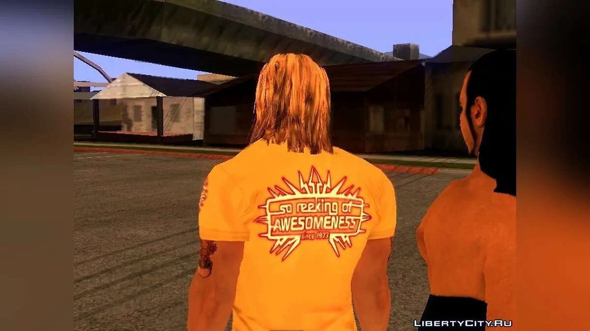 EDGE in civilian attire SvR'2011 XBox360 / GTA San Andreas