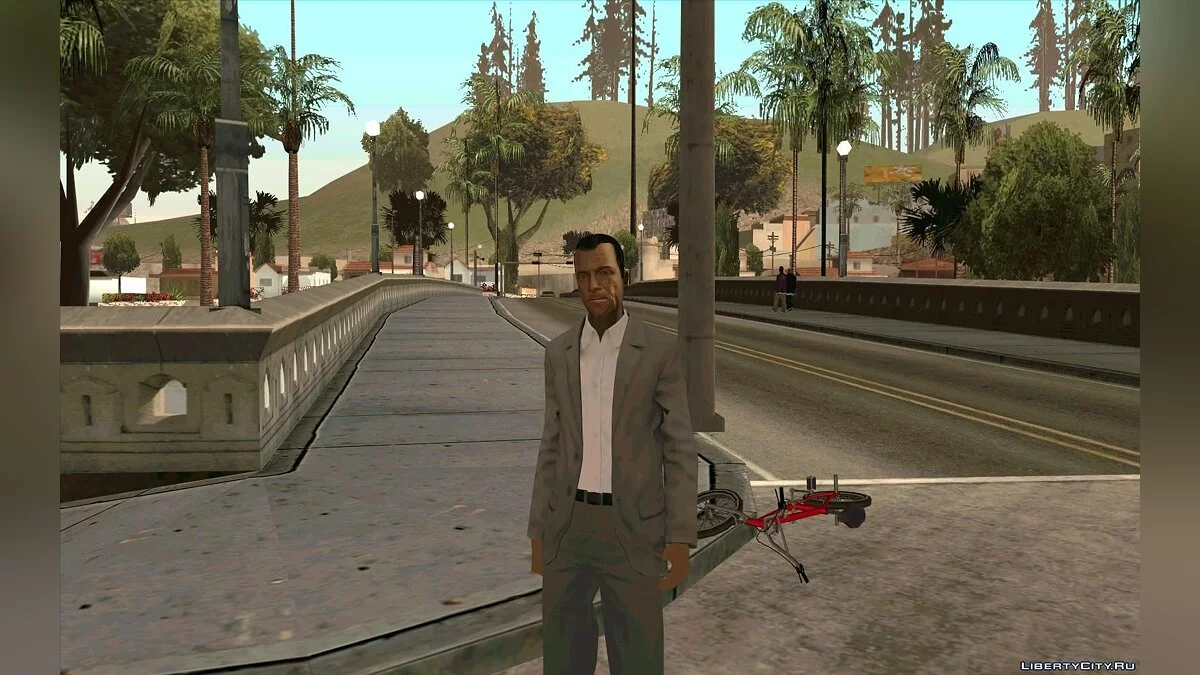 Франклин, Майкл и Тревор из GTA 5 / GTA San Andreas