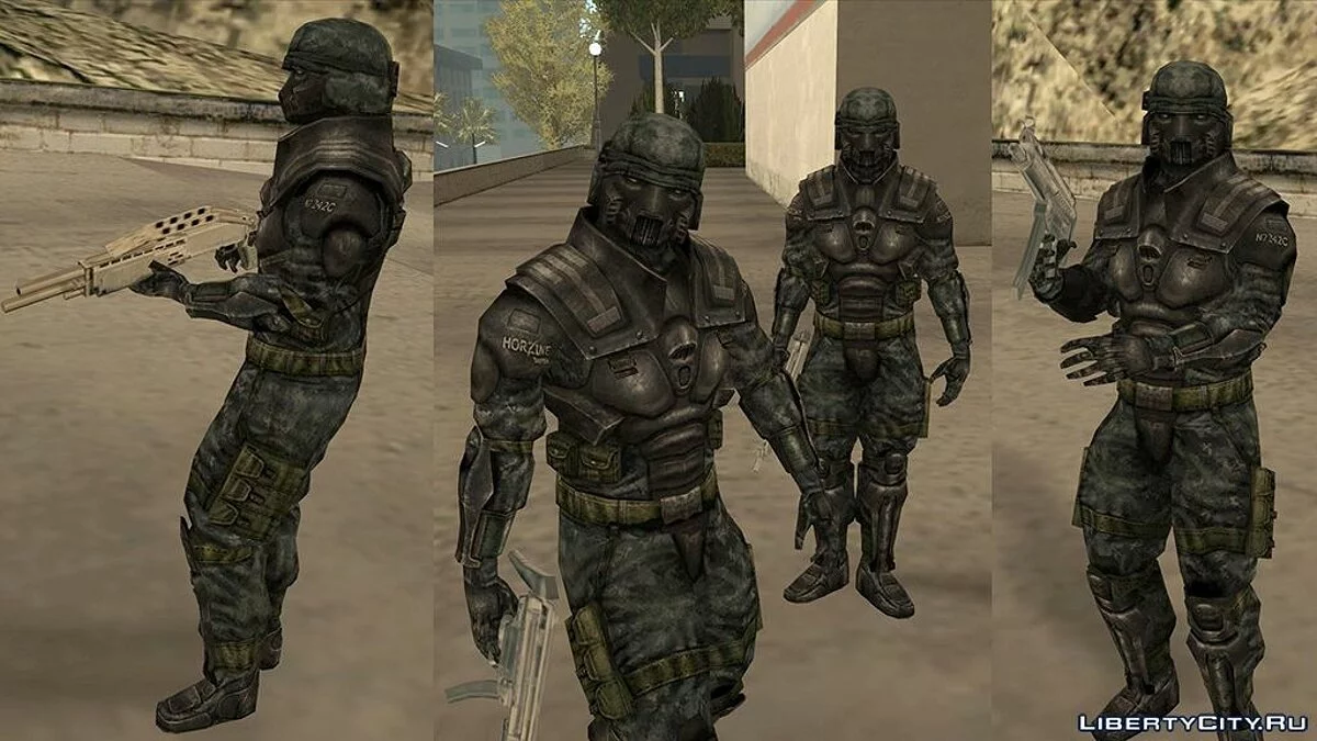 Horzine trooper, конверт из Killing Floor / GTA San Andreas