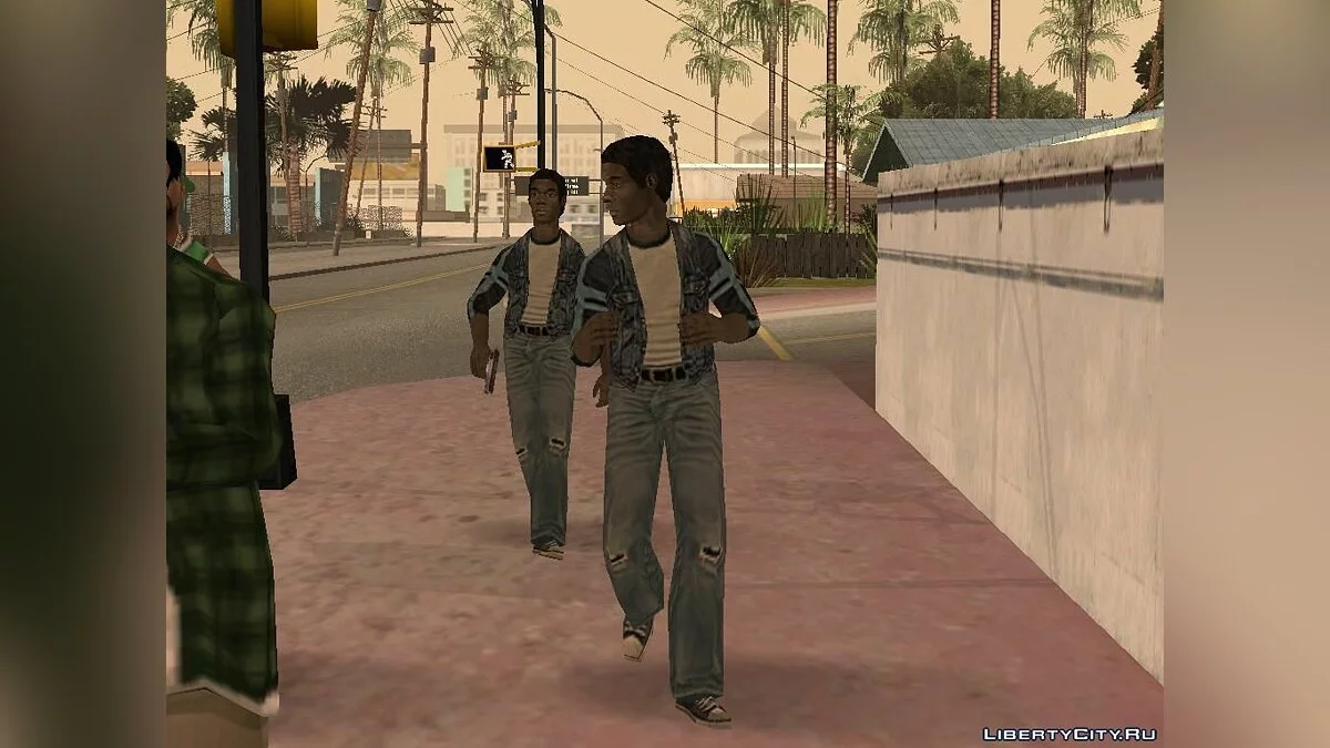 Клеон в одежде Destroyers 1978 / GTA San Andreas