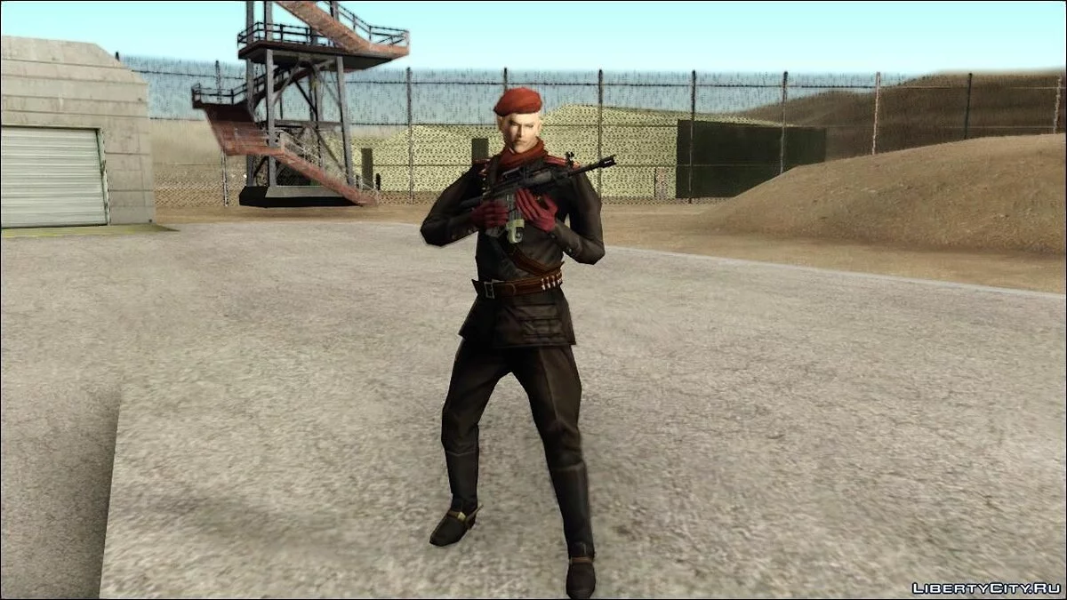 Metal Gear Solid 3 Ocelot / GTA San Andreas