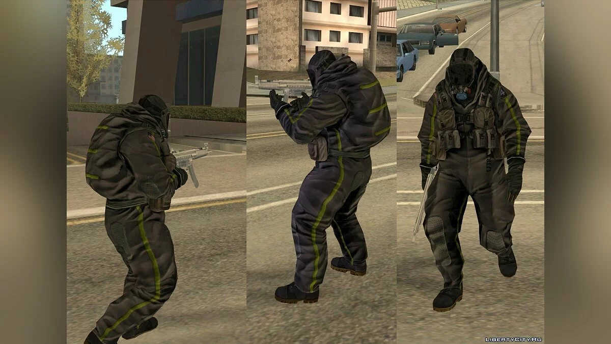 Отряд Echo-4, конверт из Dark Sector  / GTA San Andreas