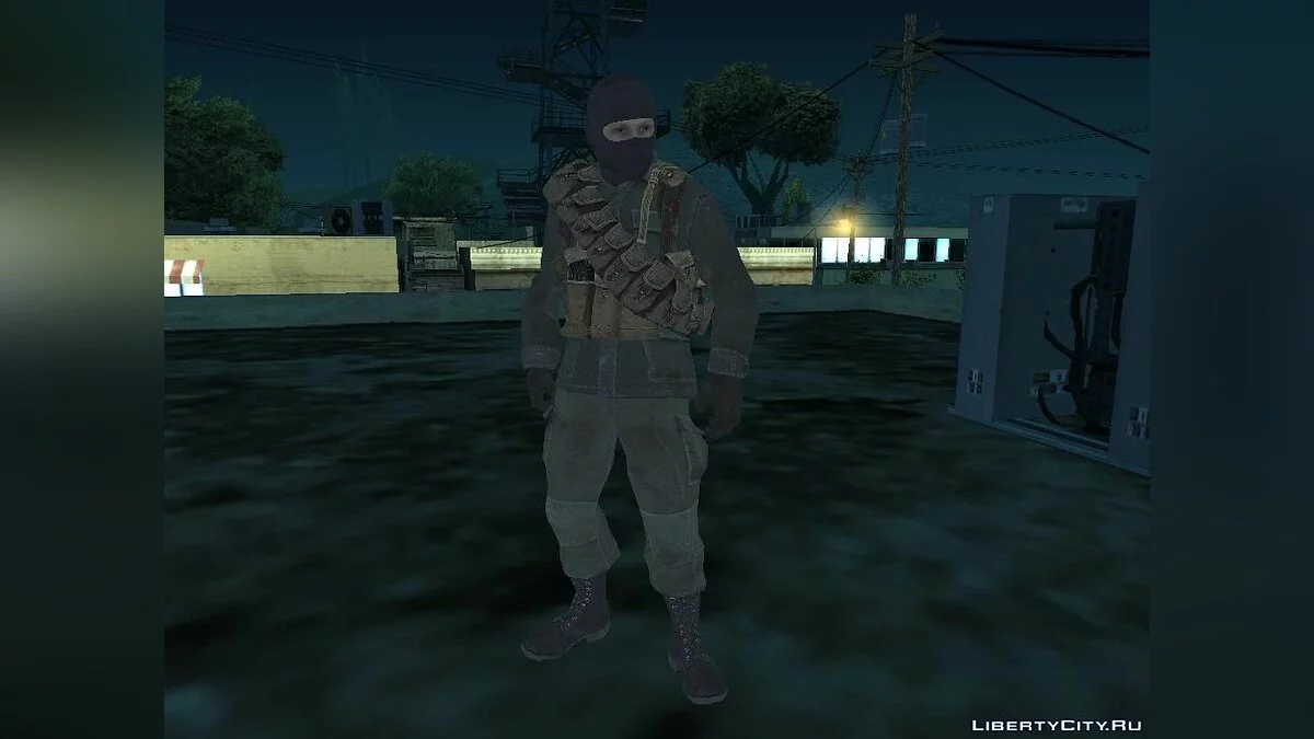 Скин русского солдата из Call of Duty: Black Ops / GTA San Andreas