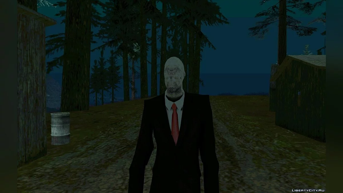 Slender from Slеnder Man the Arrival / GTA San Andreas