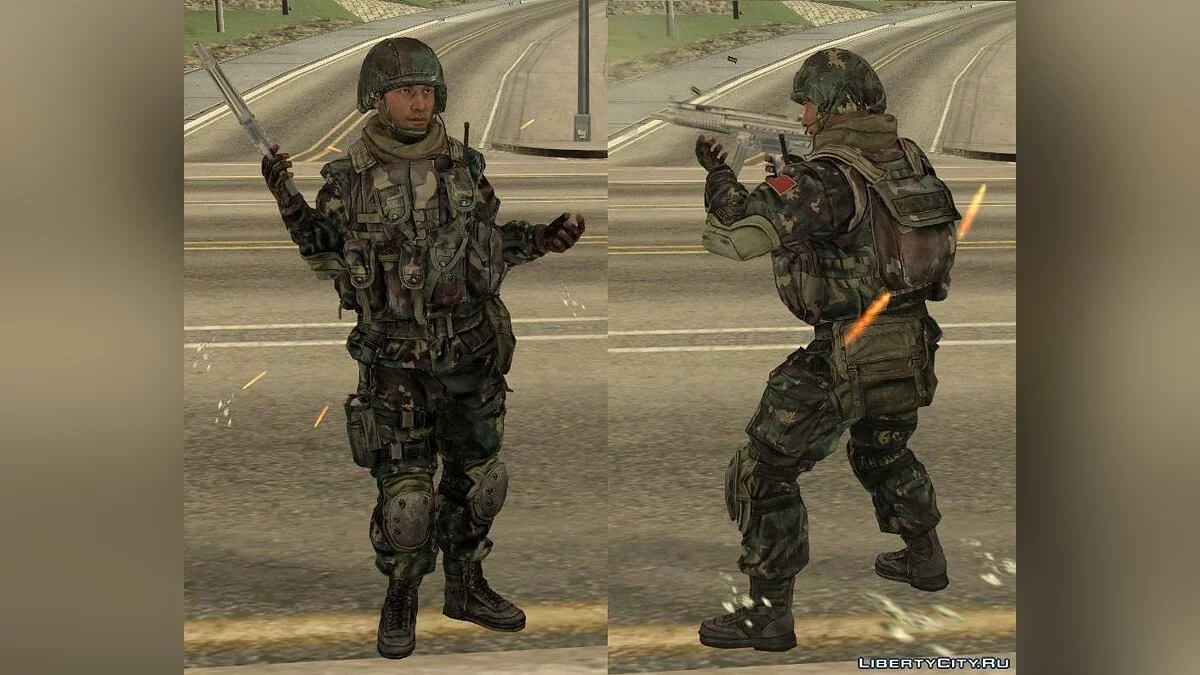Солдат НОАК, конверт из PLA / GTA San Andreas