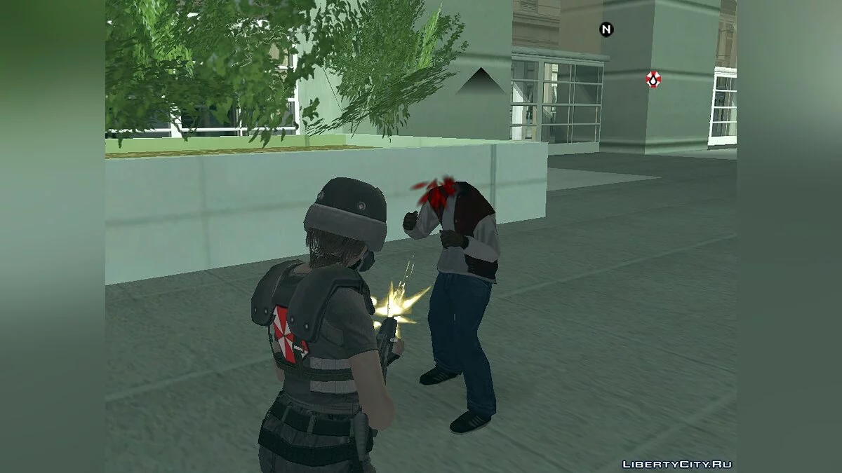 Солдатка U.S.S. / GTA San Andreas