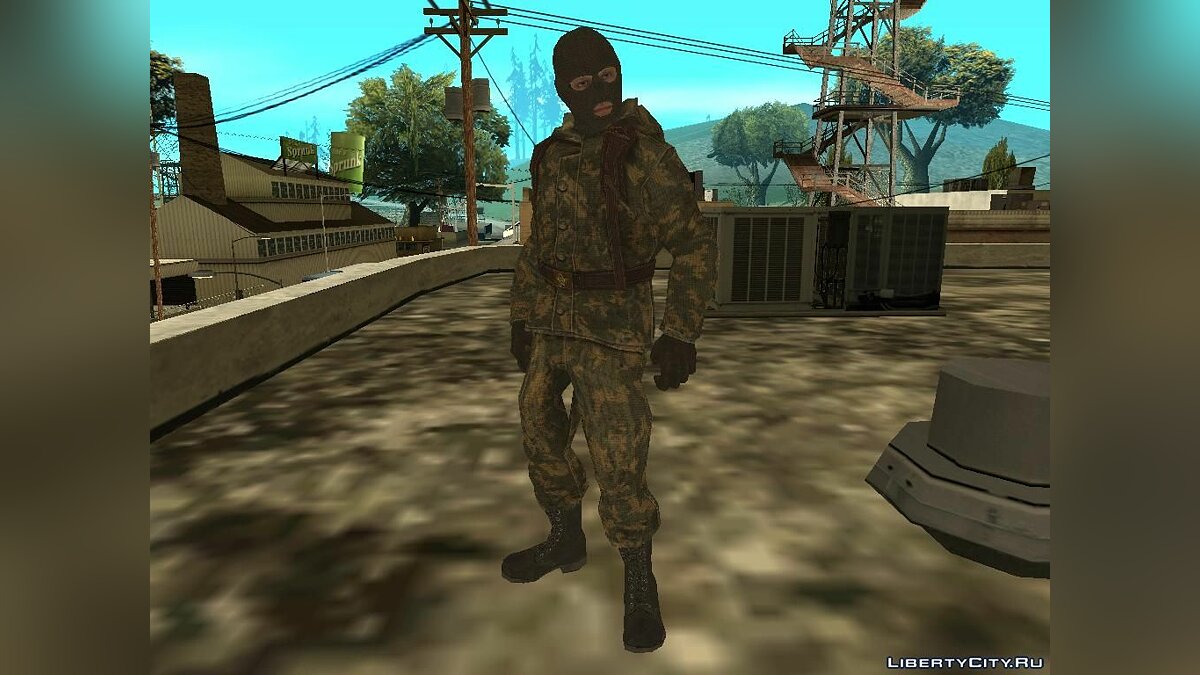 Скачать Советский солдат из Call of Duty: Black Ops для GTA San Andreas