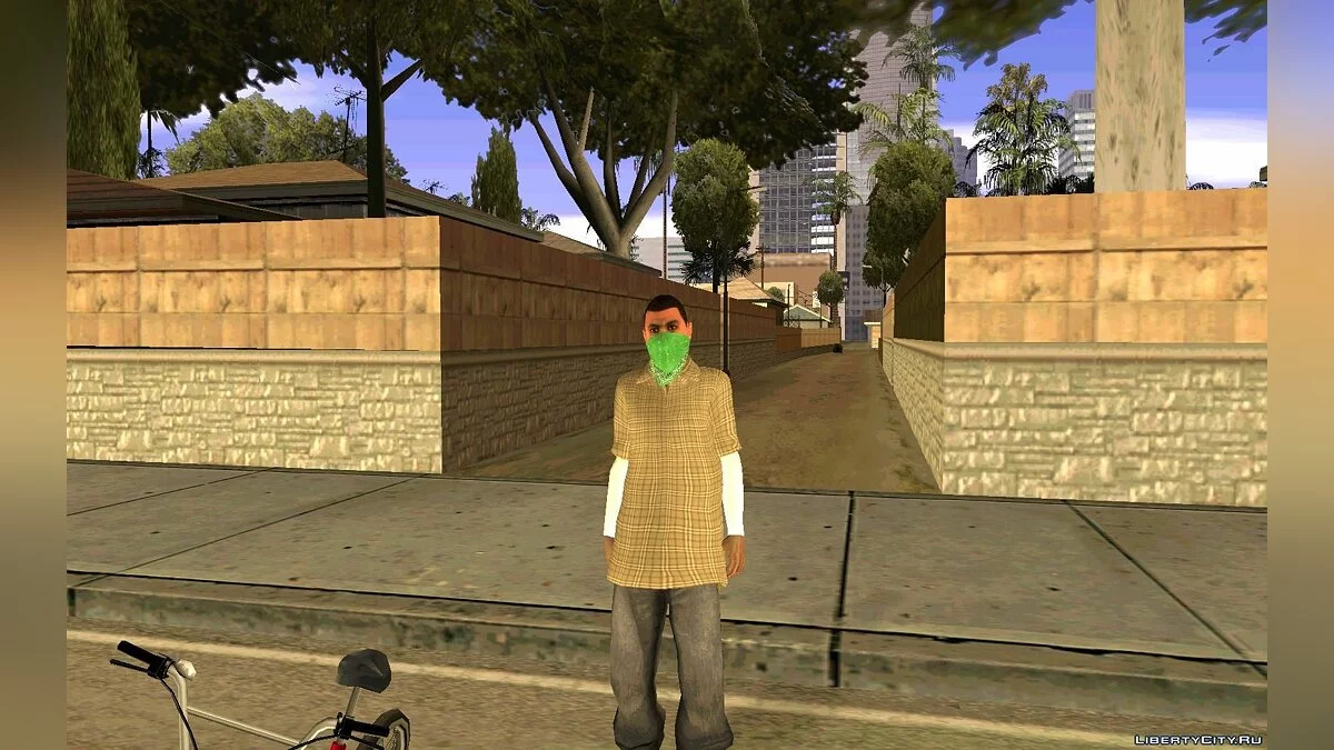 2 скина Франклина из GTA 5 / GTA San Andreas