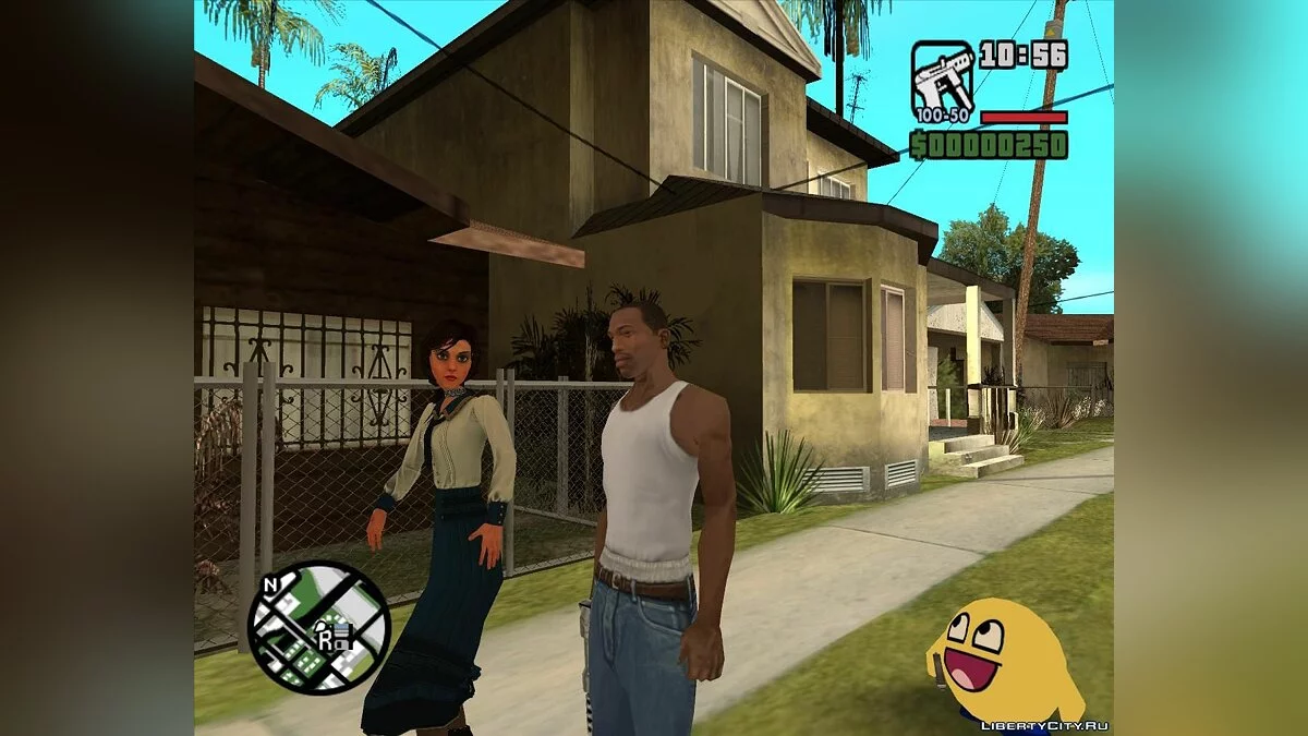 Elizabeth (Bioshock Infinite)  / GTA San Andreas